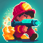 Firefighter: Pixel Shooter